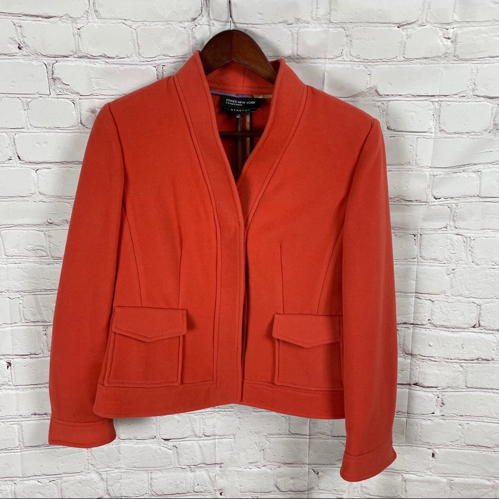 NWT Jones New York russet blazer
